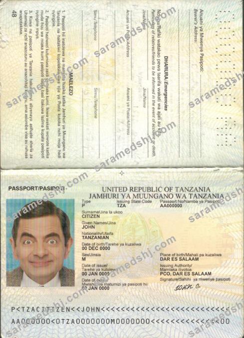 Tanzania passport